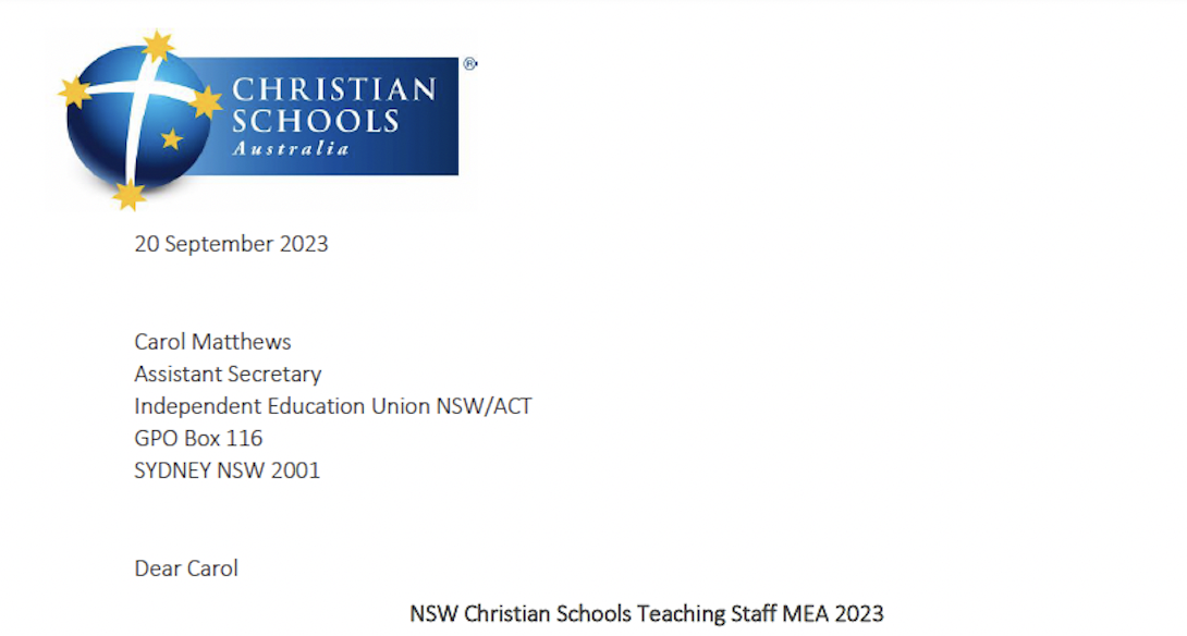 Position of NSW Christian schools untenable