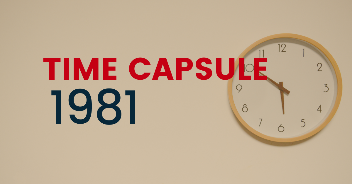 Time capsule 1981