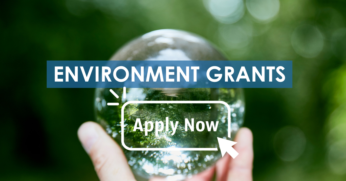 2024 Environment Grants: APPLY NOW!