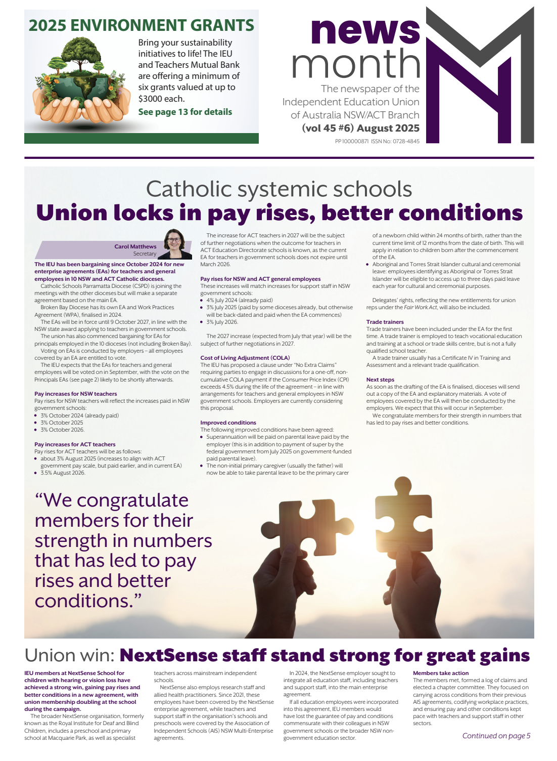 Newsmonth #6 August 2025
