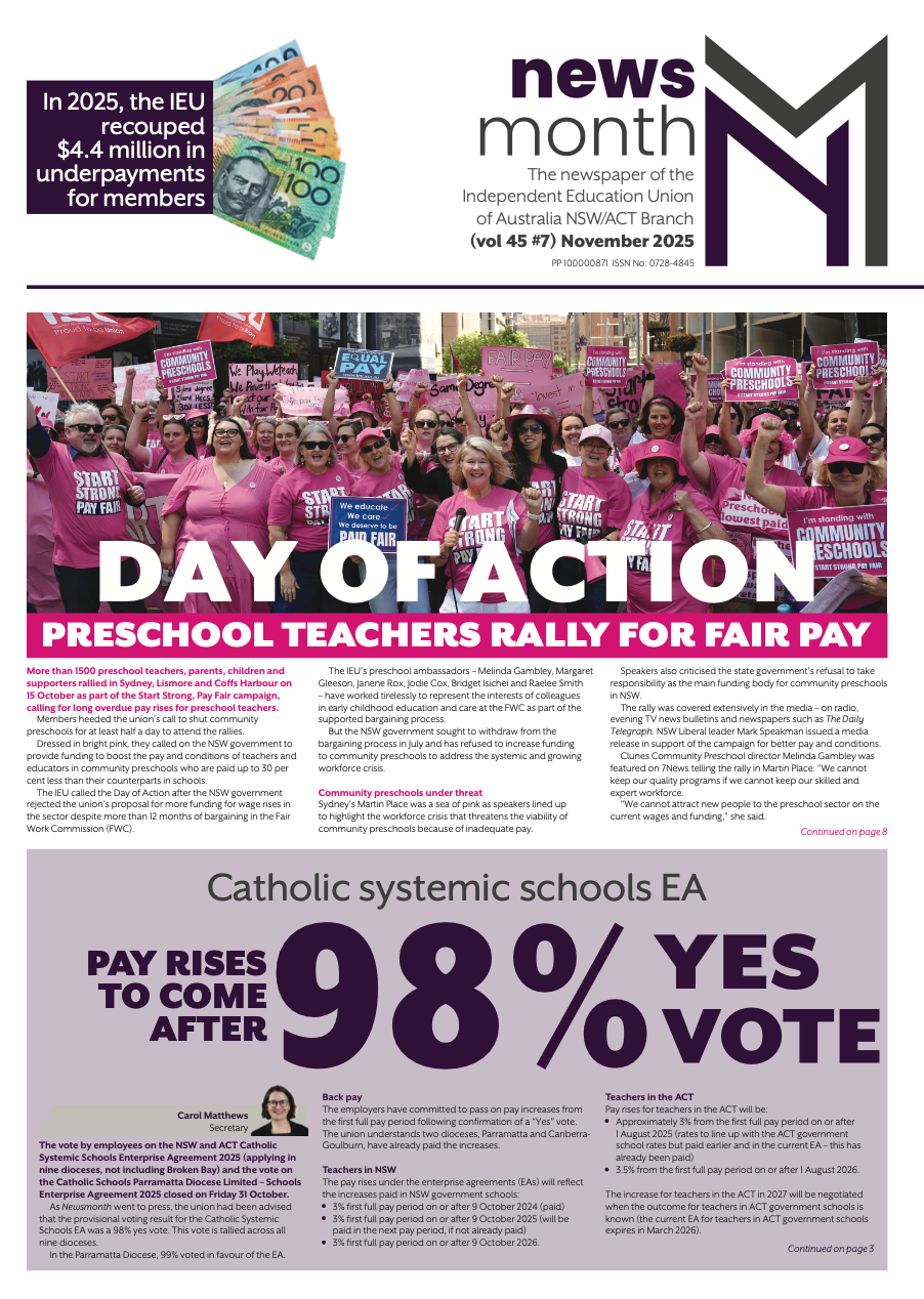 Newsmonth #7 November 2025