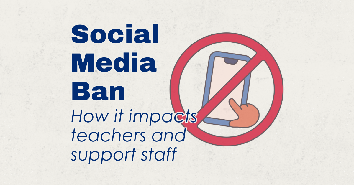 Supporting you during the social media ban