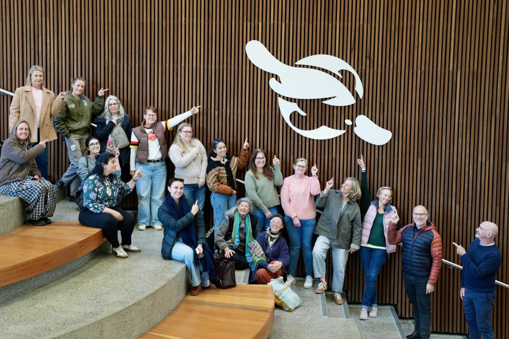2026 IEU Environment Conference at Taronga Zoo. IEU members at the Institute of Science and Learning